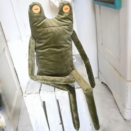 Maskotka żabka dekoracja i przytulanka