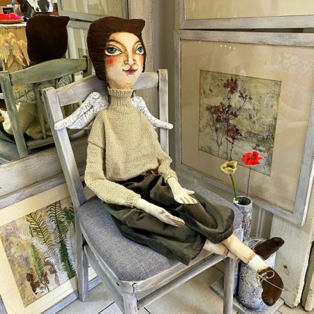 Lalka Tilda Staś - Ręcznie Wykonana